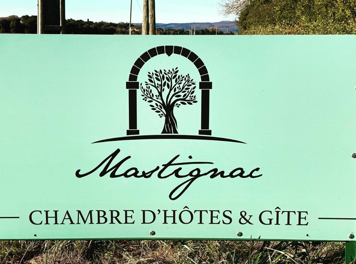 Mastignac Chambre D'Hote Valréas Esterno foto